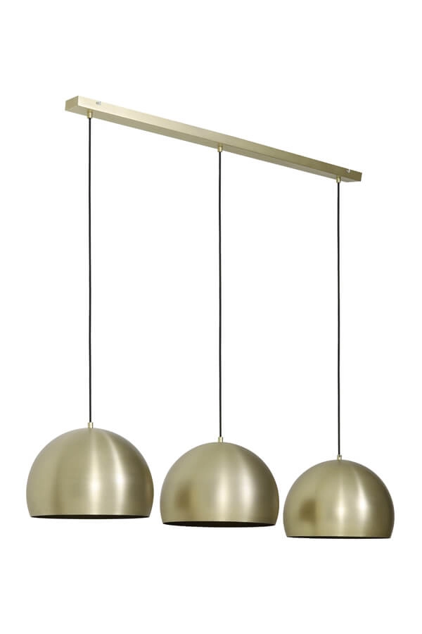 3-lichts hanglamp Jaicey goud Light & Living 8717807231088