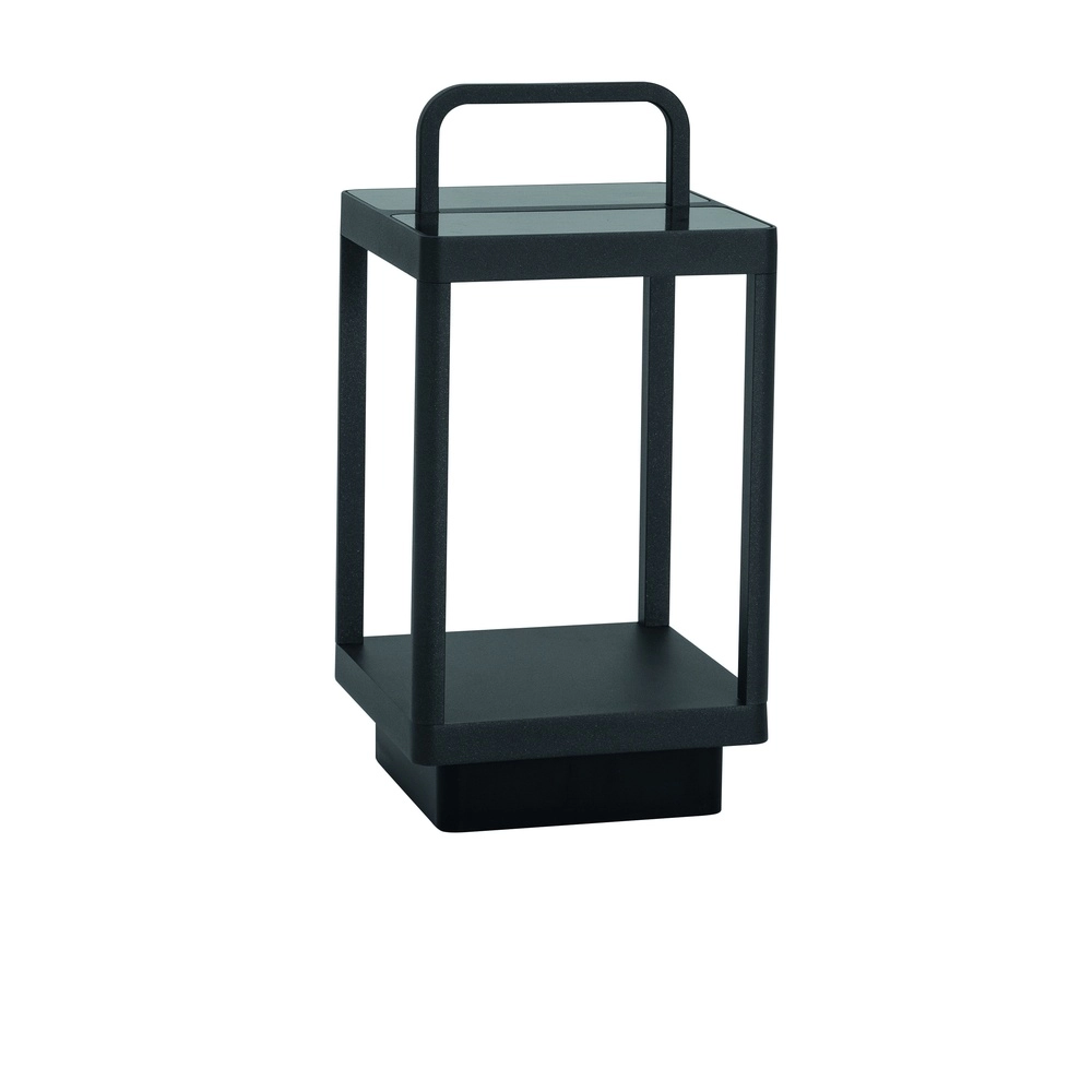 Solar tafellamp Bali 35cm antraciet Lyora 5212017428653