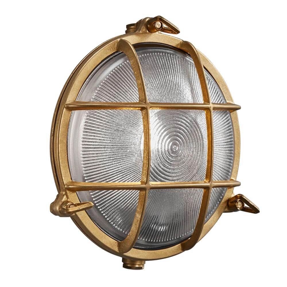 Klassieke wandlamp Polperro messing Nordlux 5701581464483