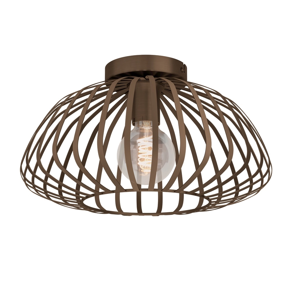 Bronzen plafondlamp Espinal Ø 38,5cm - 1x E27