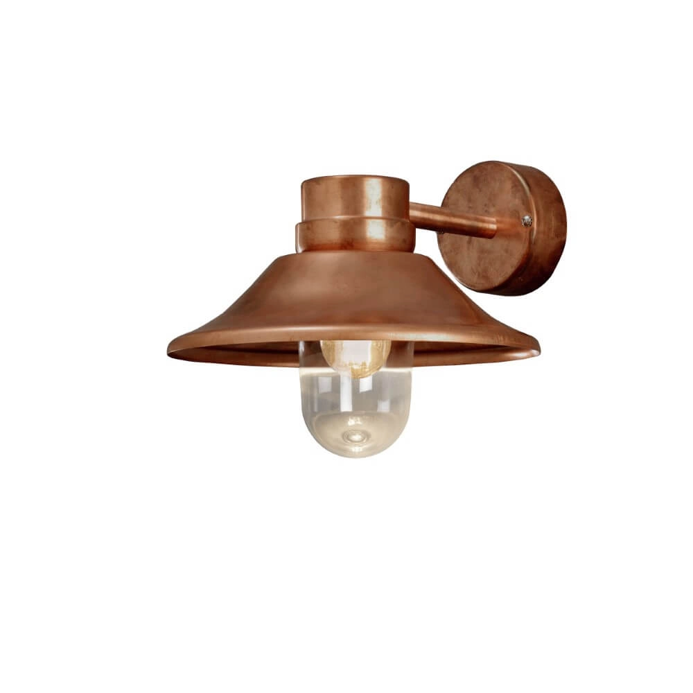 Landelijke wandlamp Vega koper Landelijke wandlamp Vega koper