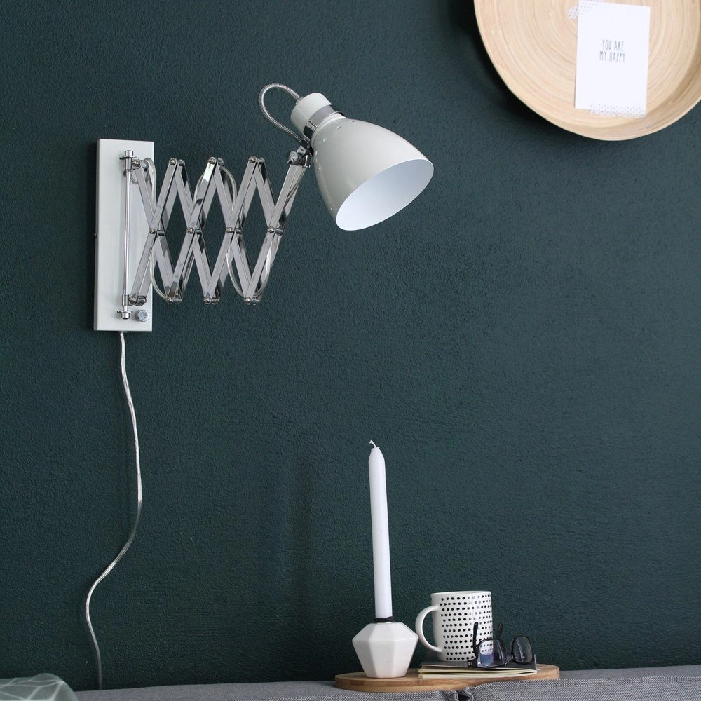Schaarlamp Spring wit Steinhauer 8712746068696