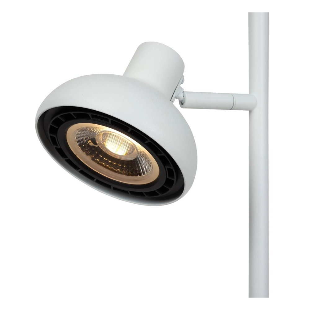 2-lichts vloerlamp Sensas wit design GU10 ES111 Lucide 5411212303325