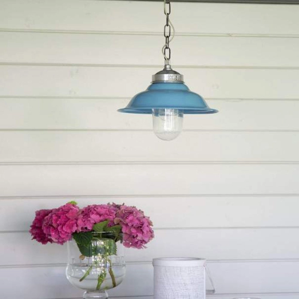 Retro veranda hanglamp Porto Fino Retro retro blauw KS Verlichting 8714732658508