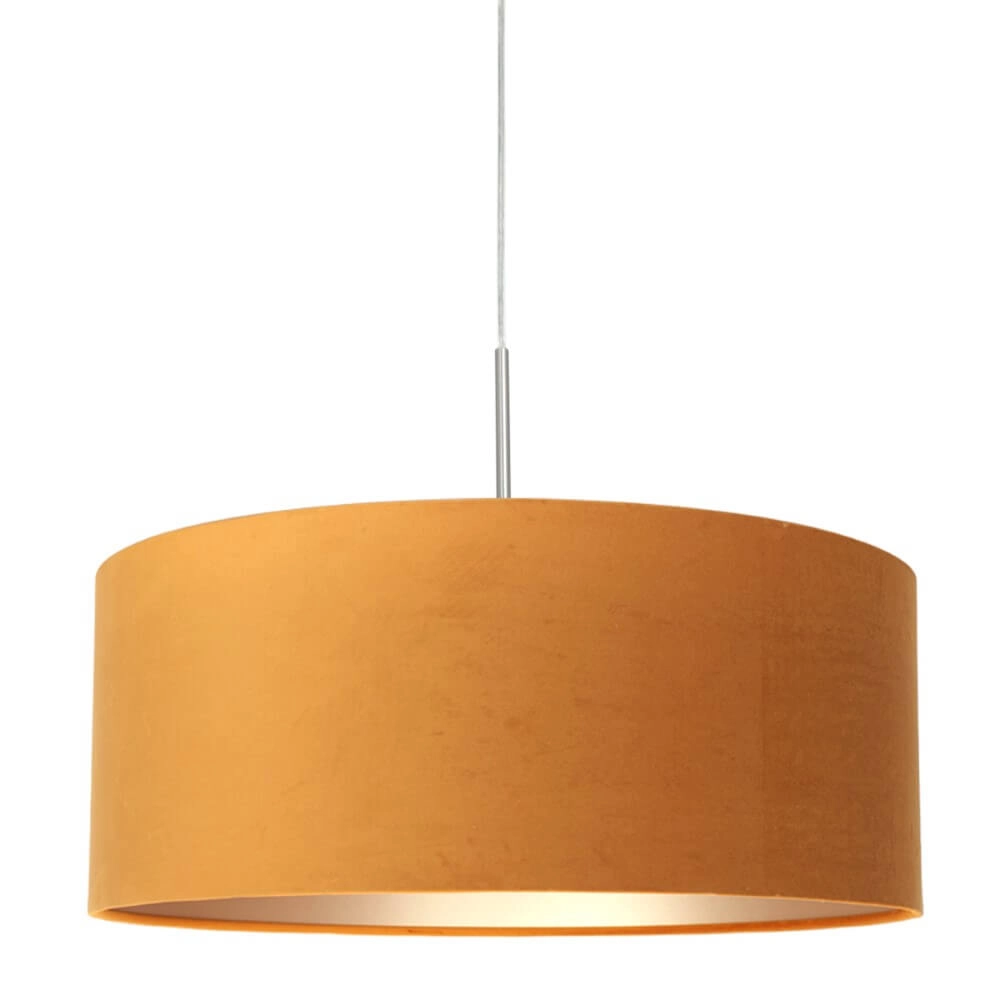 Hanglamp goud velours Sparkled Ø 45cm