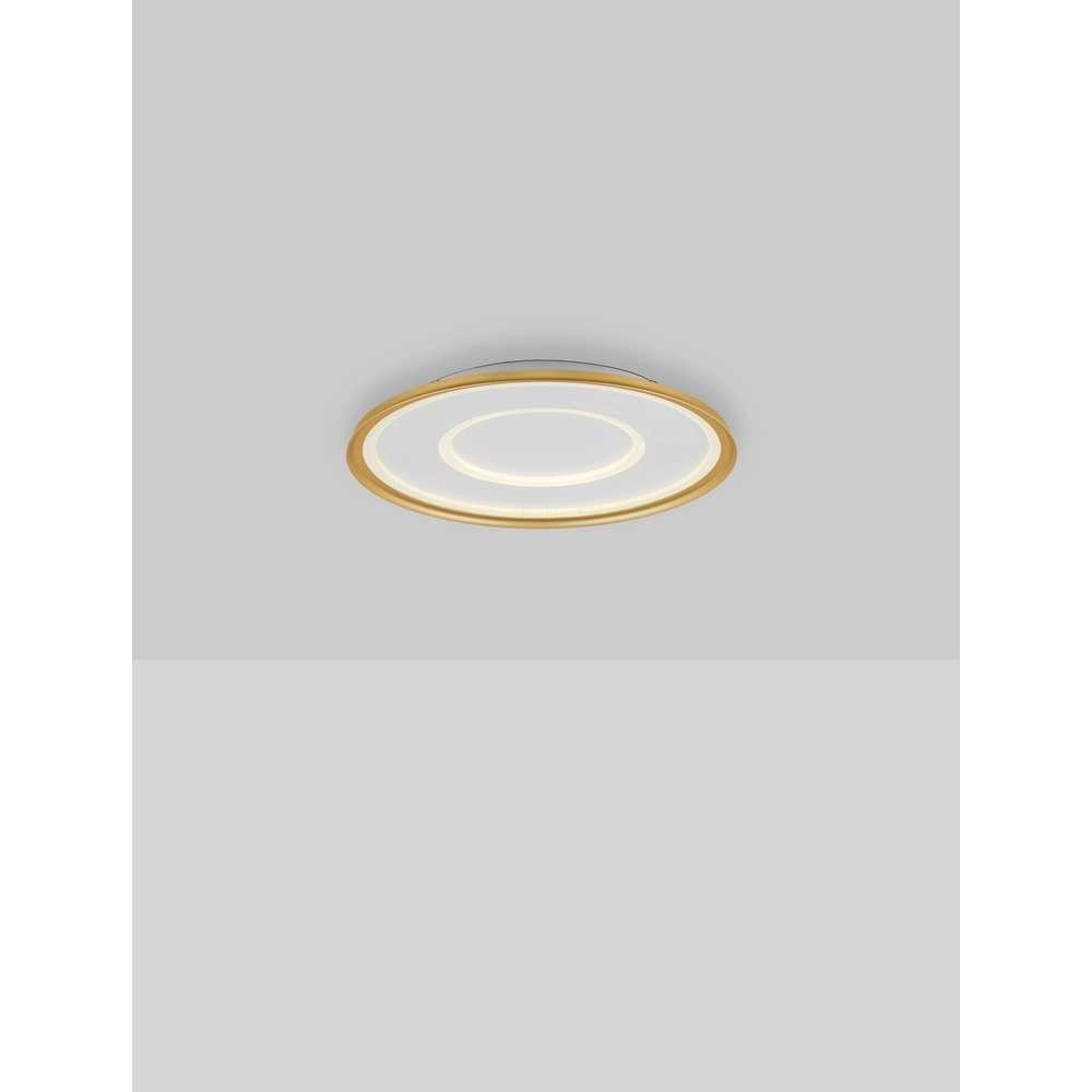Plafondlamp Figin goud Ø 50cm Lyora 5212017465818
