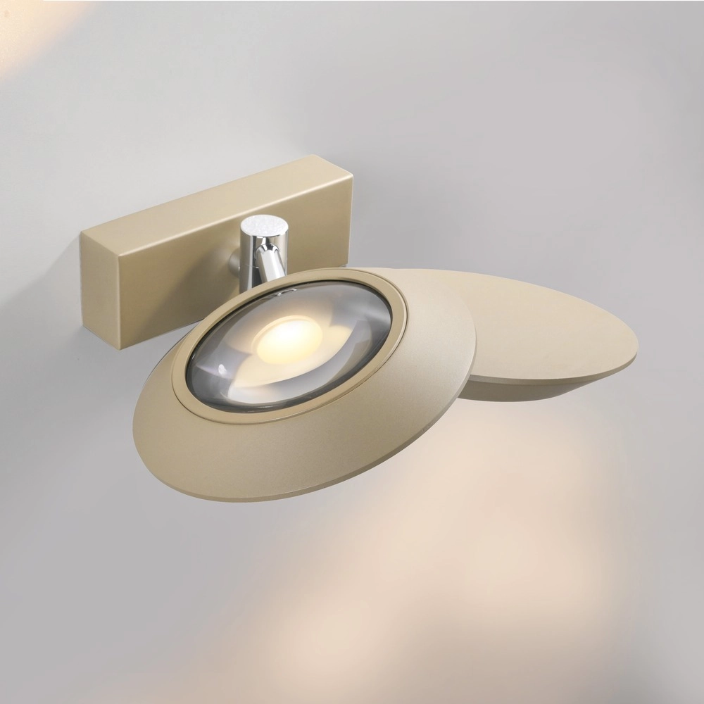2L led wandlamp Pure Oculis bronce Paul Neuhaus 4012248397039