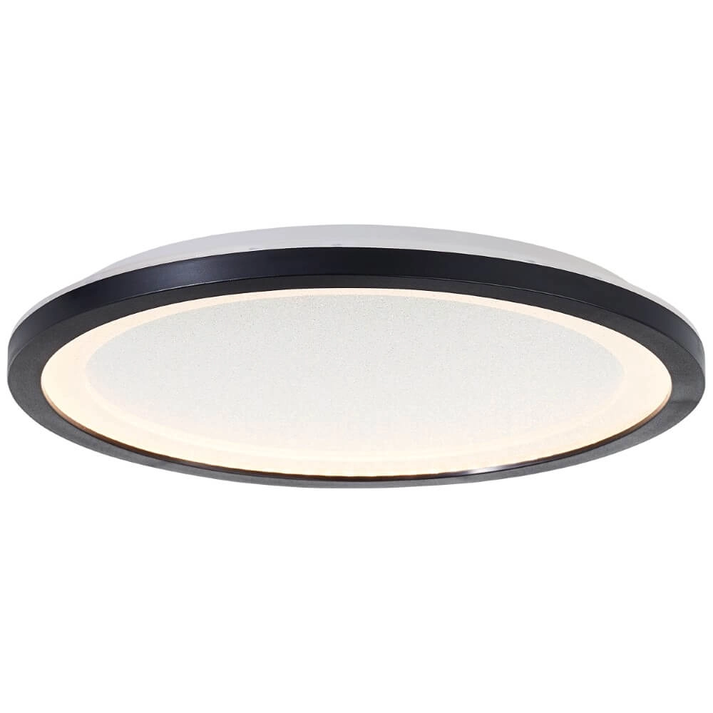 Plafondlamp Mosako 3000K zwart S Brilliant 4004353426421