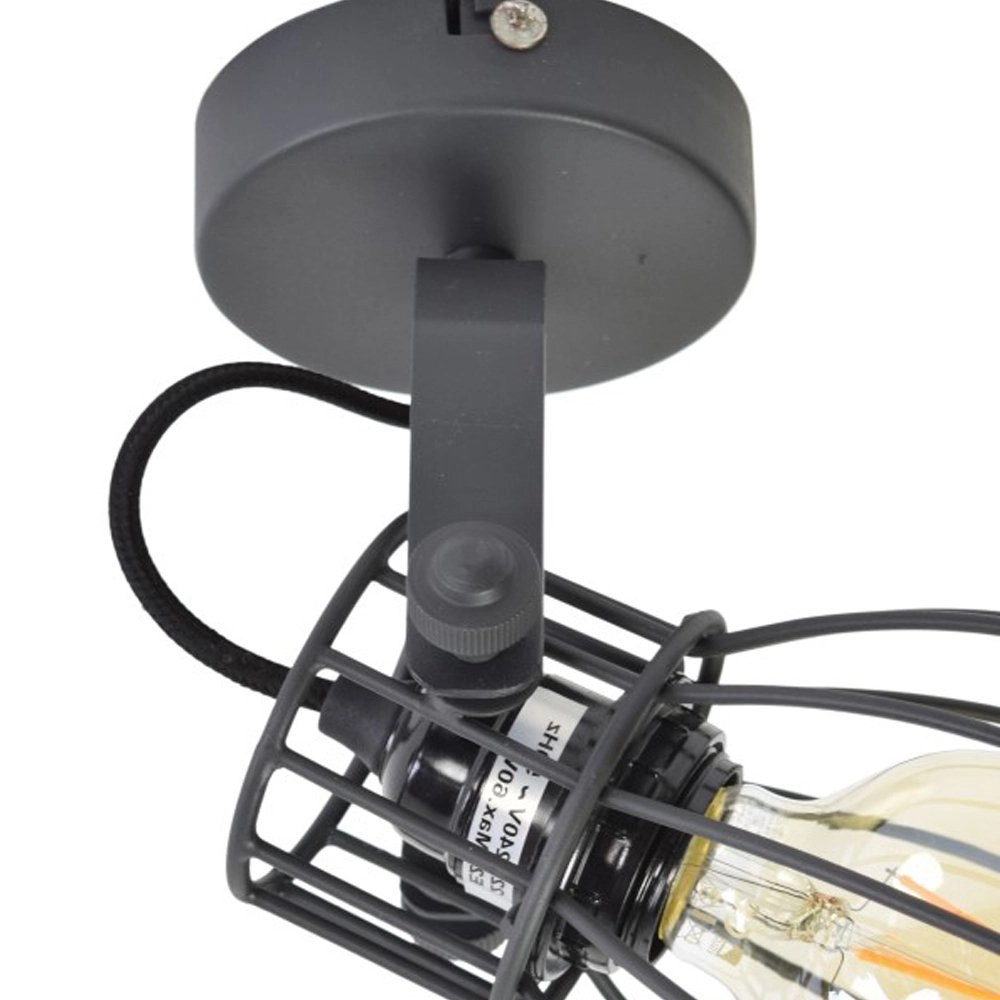 Plafondlamp Wire zwart Urban Interiors 8719325171730