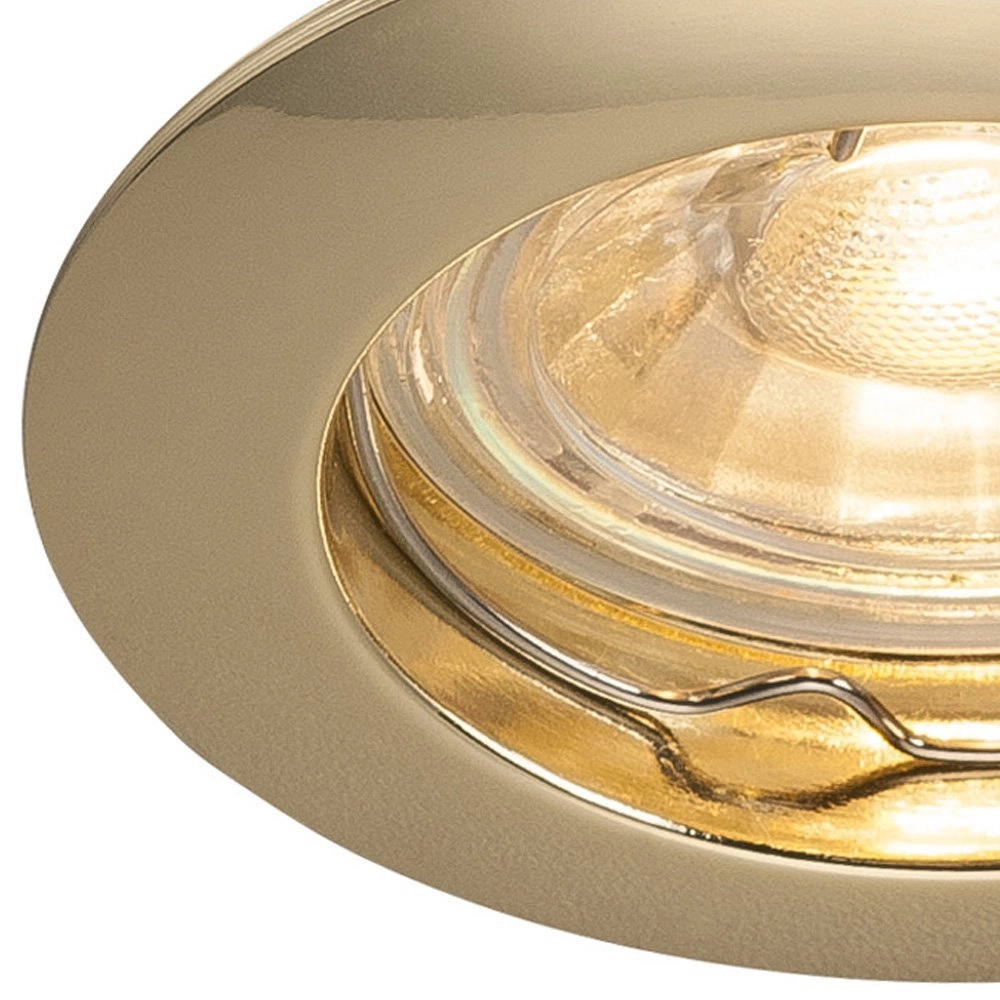 Plafond inbouwspot Pika messing SLV 4024163190084