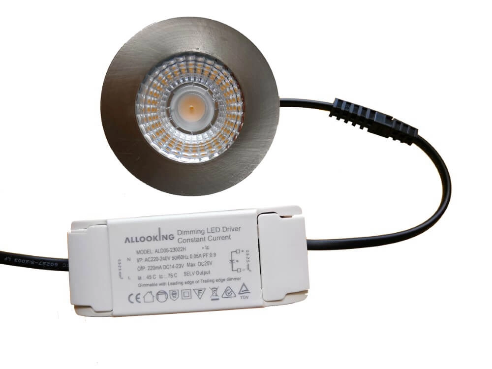 Meubelspot Hope RVS - dimbaar