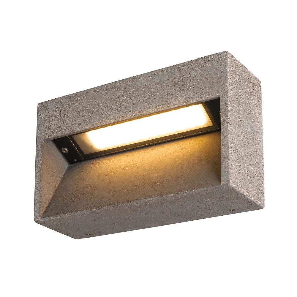 Led muurlamp Concreto L van beton SLV 4024163266352
