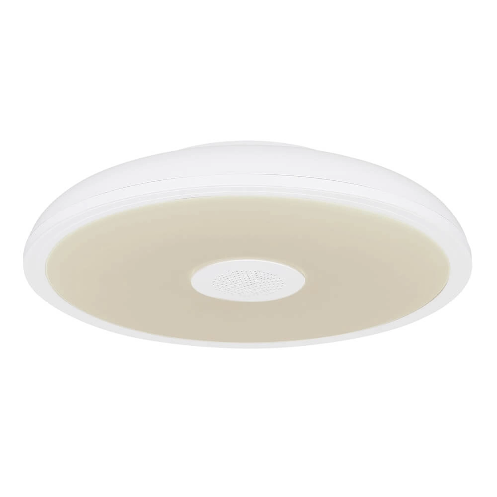 Witte plafonniere Raffy Ø 28cm Globo 9007371421848