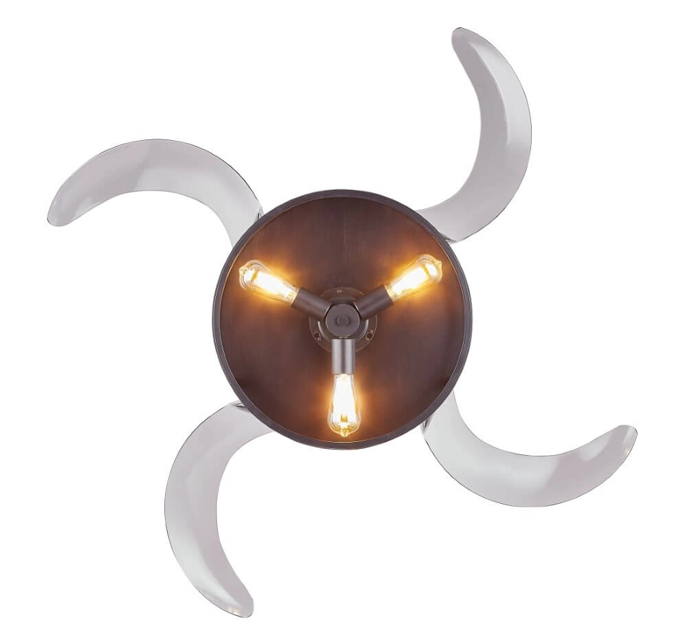 Zwarte plafondventilator Fanway Classic Ø 122cm Beacon 9333509119395