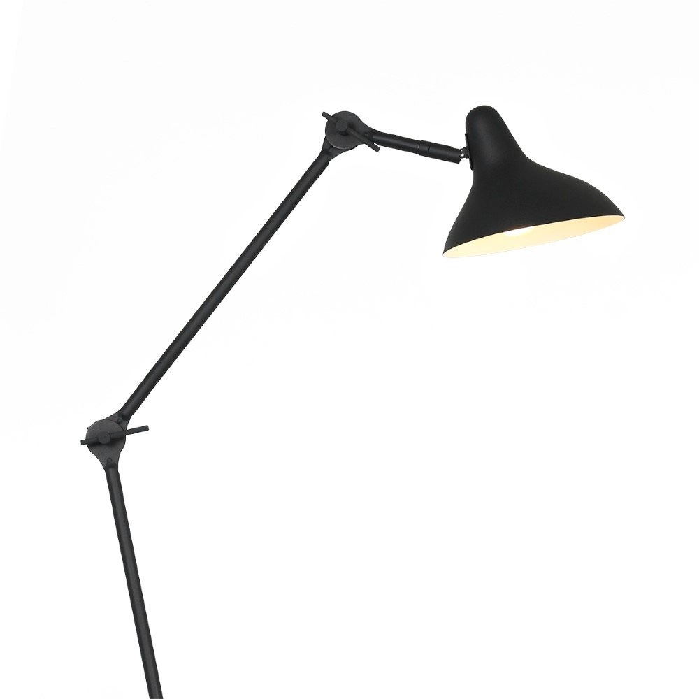 Zwarte leeslamp Kasket 50cm Steinhauer 8712746132786