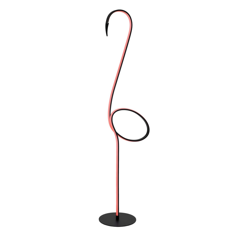 Vloerlamp Flamingo zwart Lucide 5411212051547