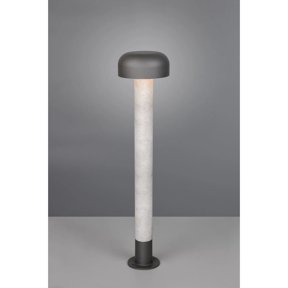 Design tuinlamp Fraser grijs 84,5cm Trio 4017807650266