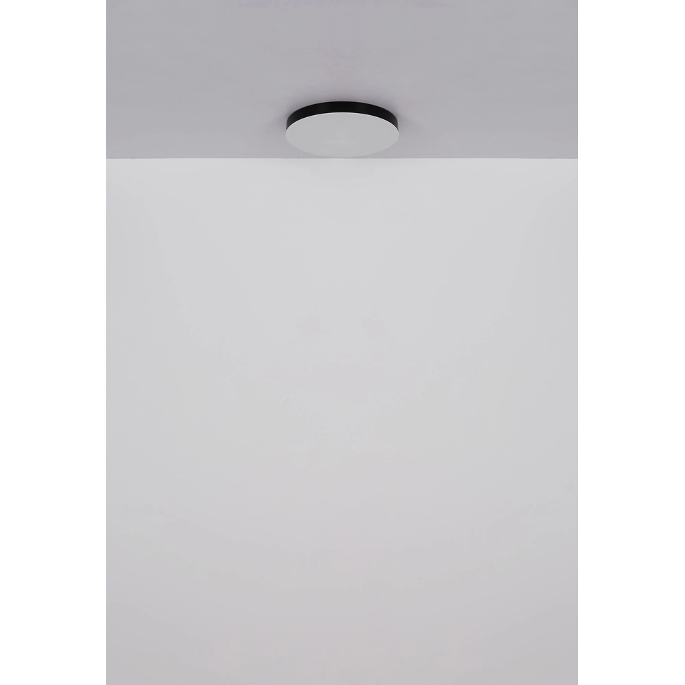Plafonniere Matthew design zwart Ø 50cm Globo 9007371453214