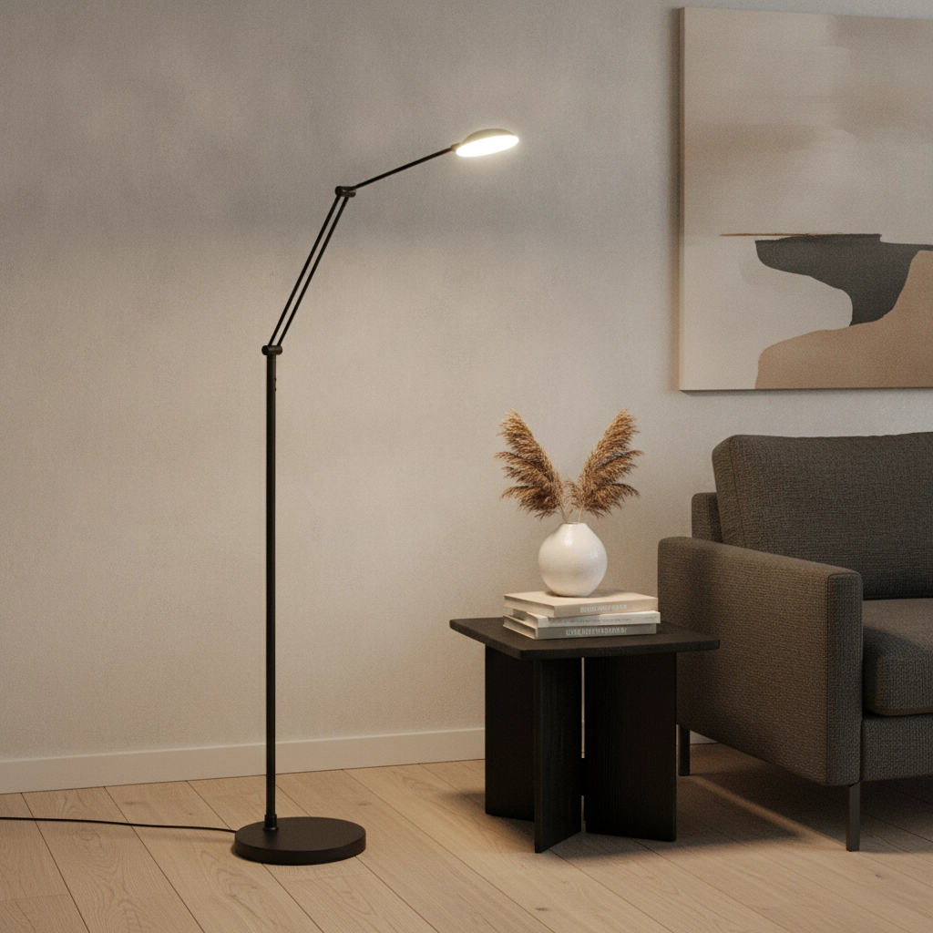 Klassieke leeslamp Palermo zwart