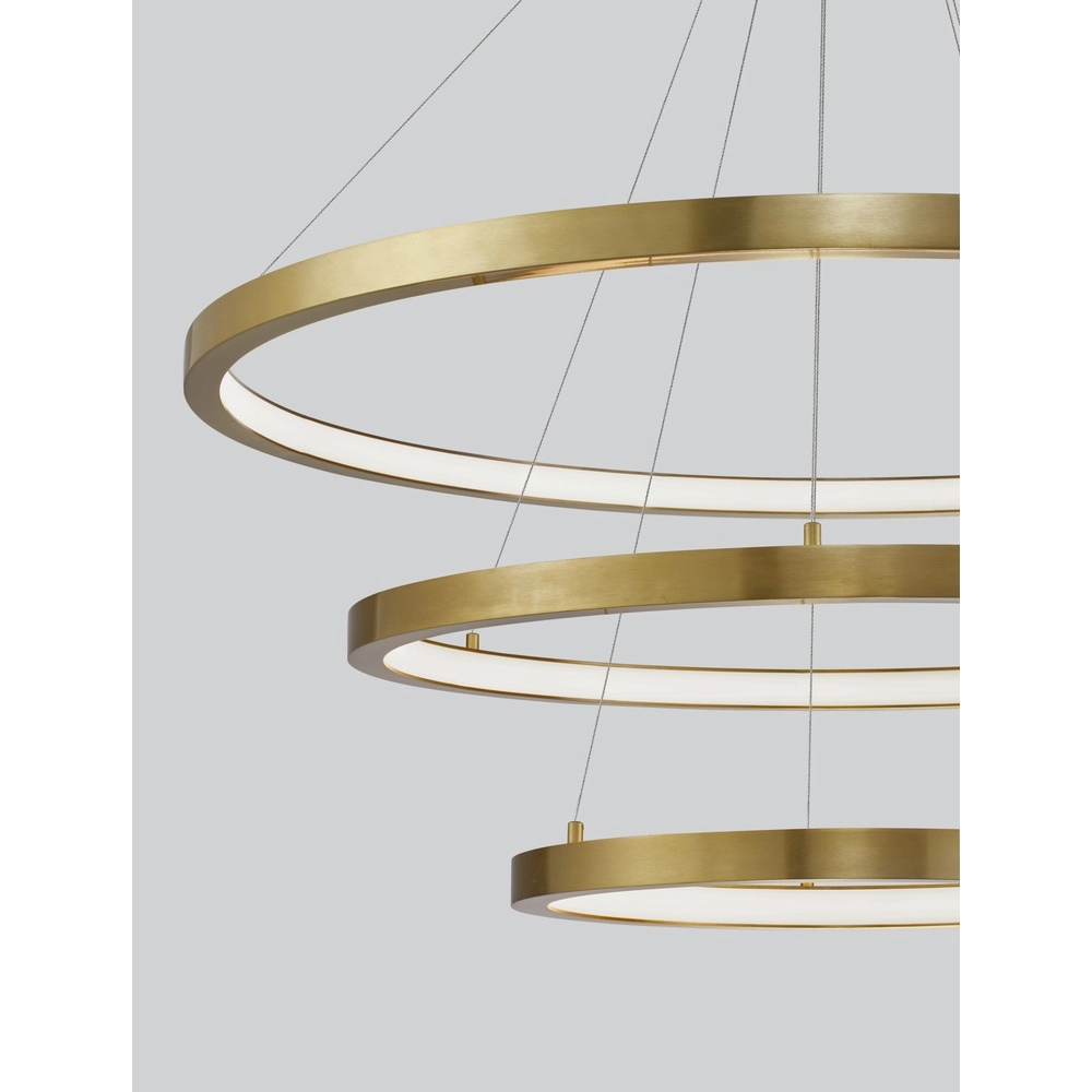 Gouden hanglamp Empatia design triple Lyora 5212017442734