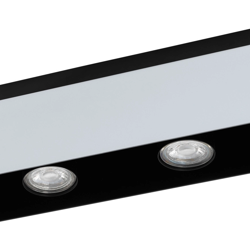 Plafondlamp Viserba 4-lichts wit en zwart Eglo 9002759973971