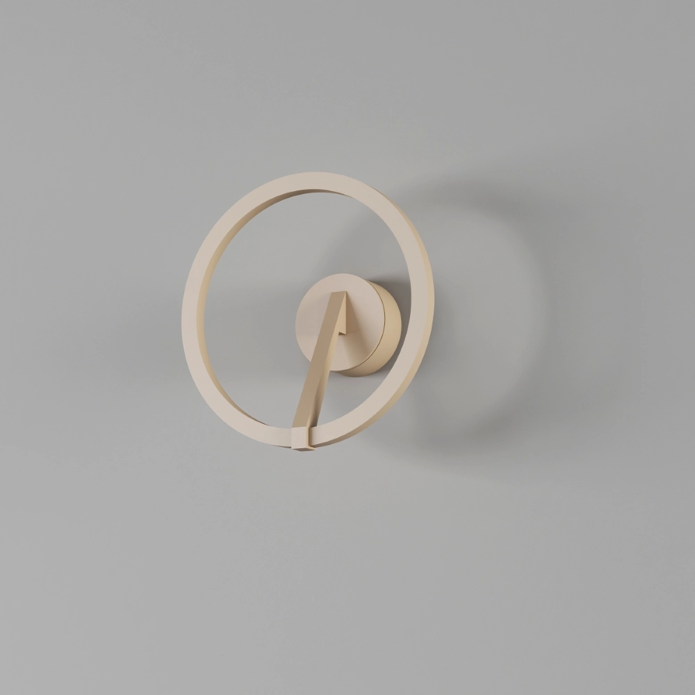 Design wandlamp Oregon Ø 22cm - Champagne Artdelight 8720701103849