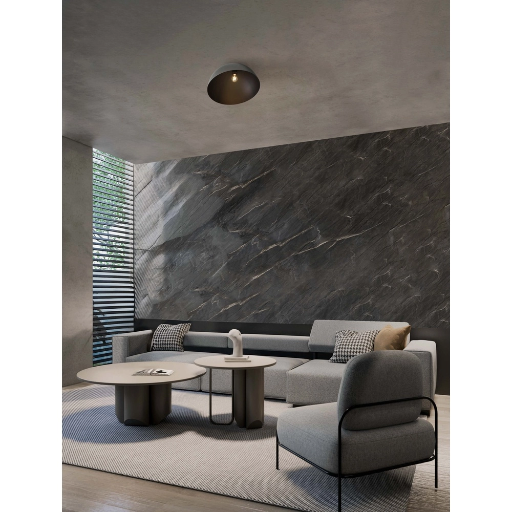 Plafondlamp Onia zwart Ø 50cm Lyora 5212017458100