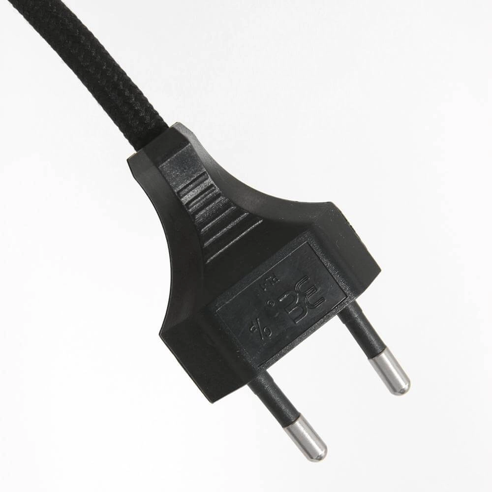 Vloerlamp 160cm Stang zwart met blauwe kap Steinhauer 8712746173918