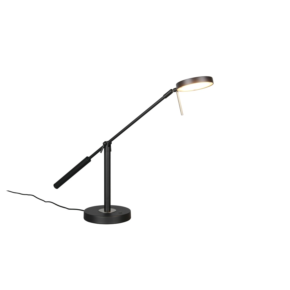 Bureaulamp Monza zwart Trio 4017807693256