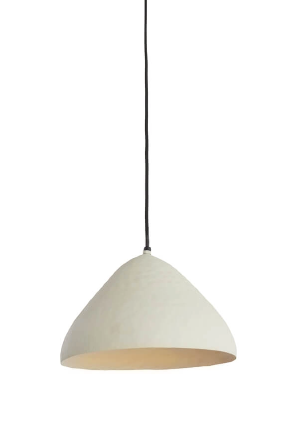 Hanglamp Elimo Ø 32cm wit Light & Living 8717807705350