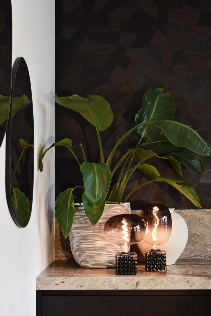 Glas tafellampje Glasser Circle 8712879150831