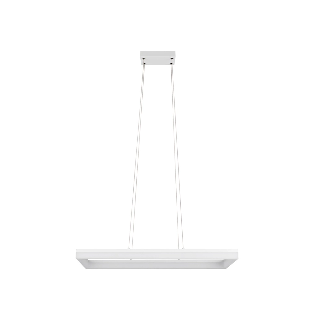 Strakke hanglamp Camino wit Trio 4017807655780