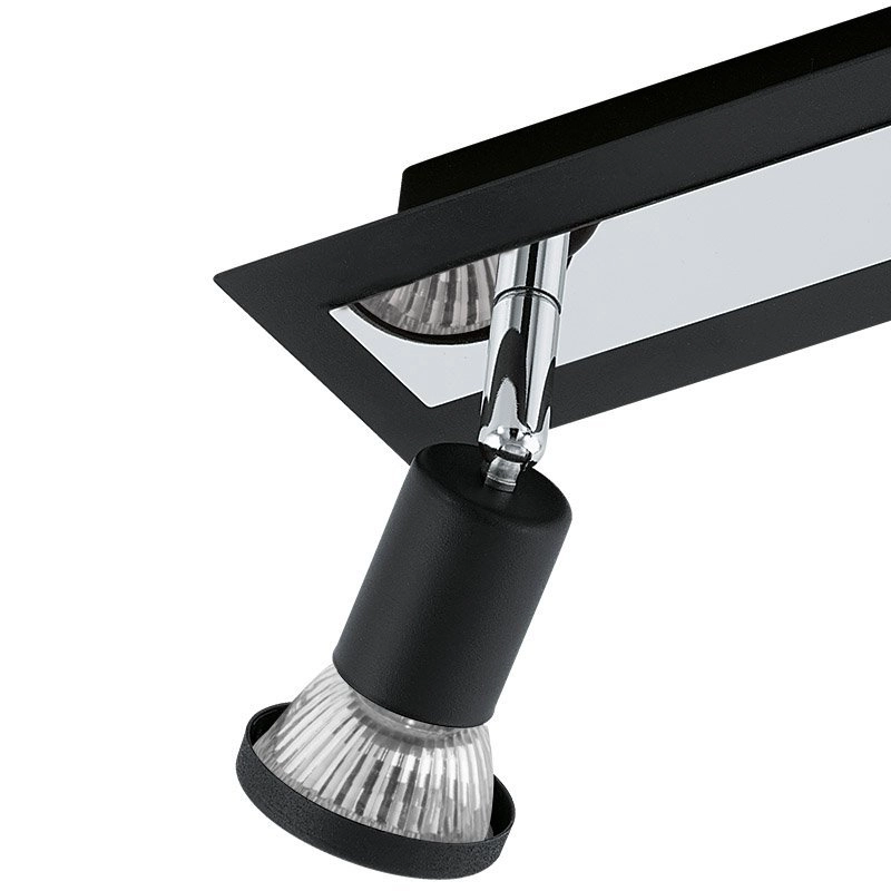 Led plafondspot Sarria 3-lichts zwart Eglo 9002759949655