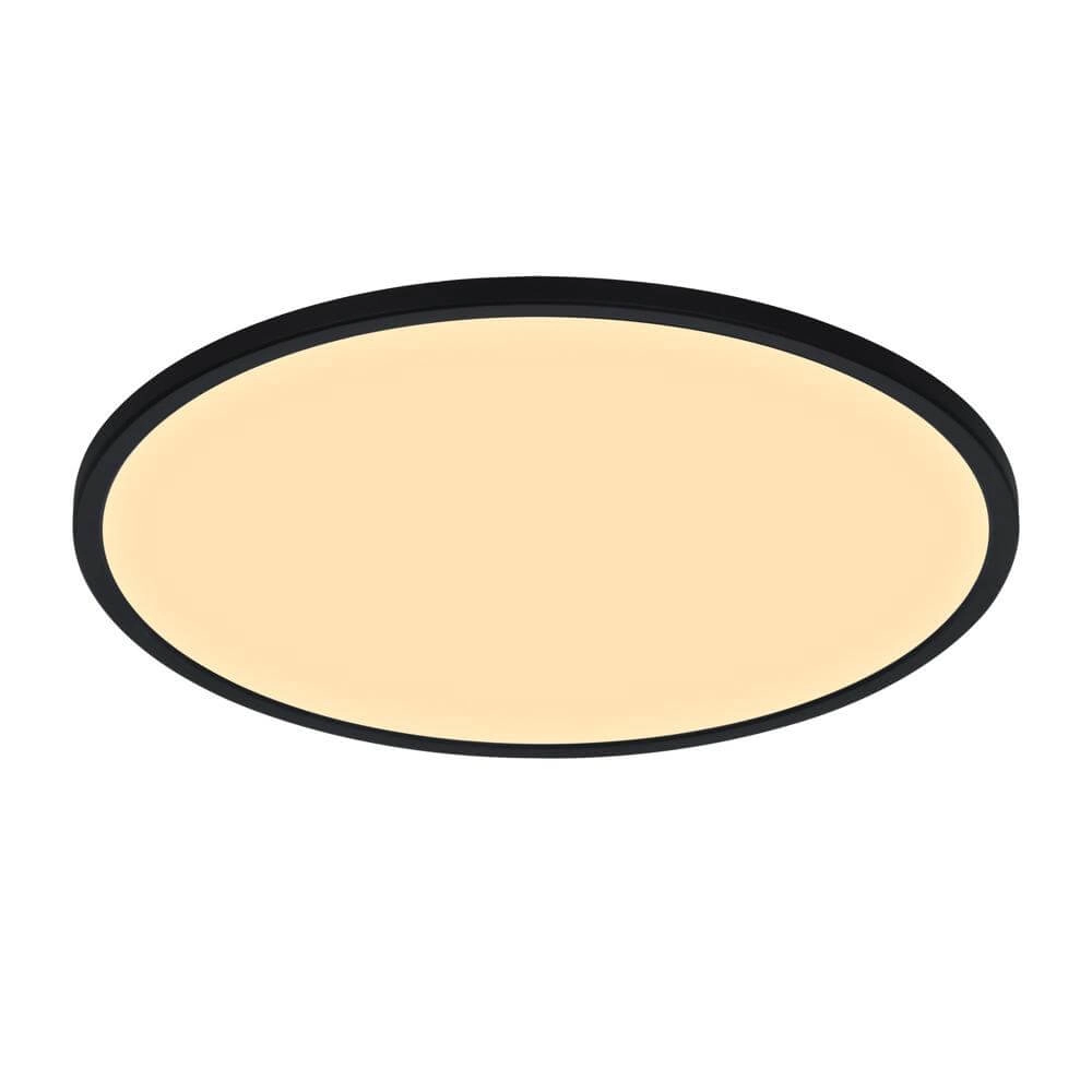 Plafonniere Oja zwart Ø 60cm - 2700K - 28W Plafonniere Oja zwart Ø 60cm - 2700K - 28W