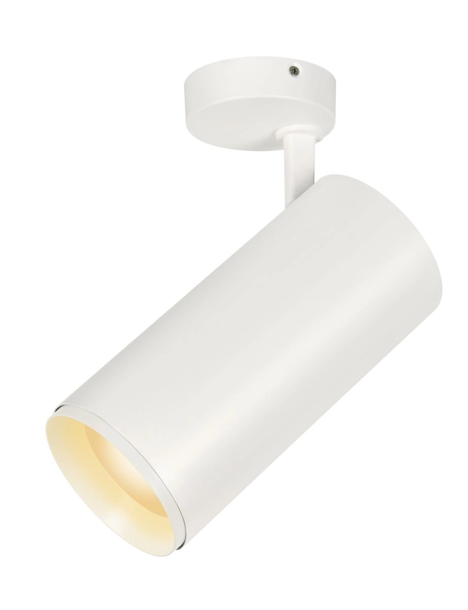 Opbouwspot Numinos XL wit/zwart 3000K - 60gr SLV 4024163257008