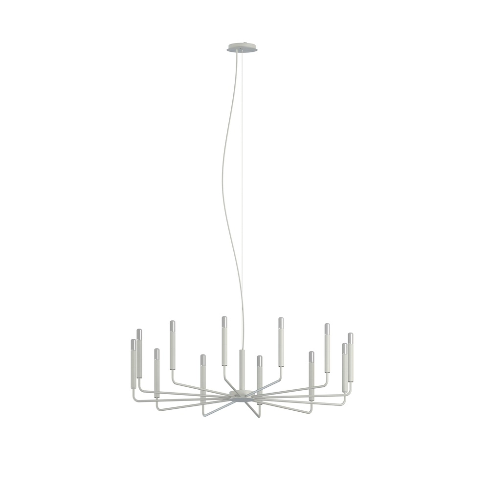 Moderne kroonluchter Orto Ø 103cm grijs