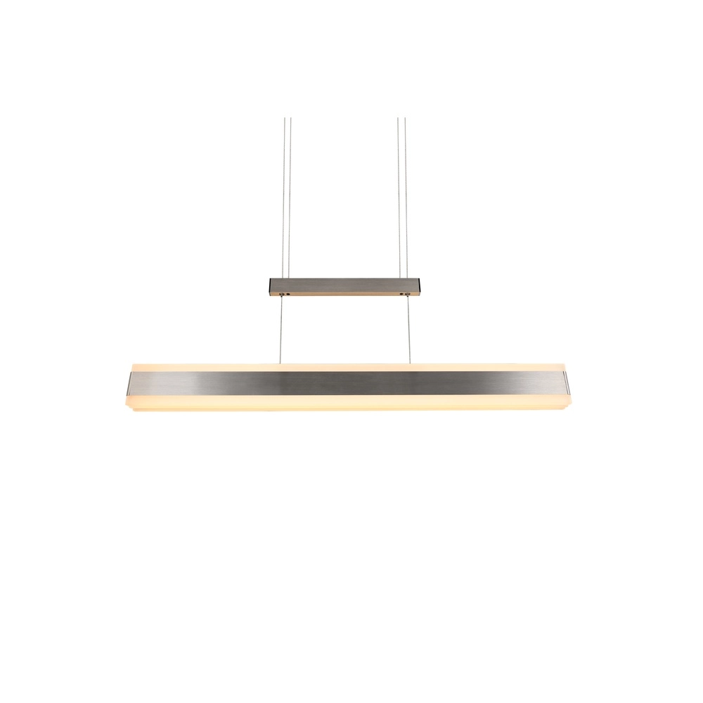 Moderne hanglamp Arcola 152cm nikkel Trio 4017807662023