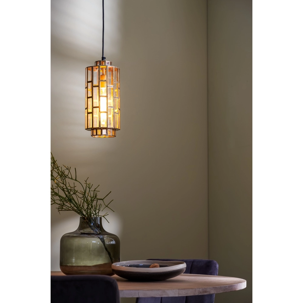 Antieke hanglamp Søstrene Ø 15cm - glas Light & Living 8717807262204
