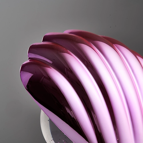 Tafellamp Shelly schelp roze Trio 4017807682014