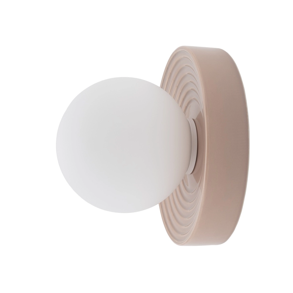Design wandlamp Clay roze Ø 22cm Lyora 5903139117463