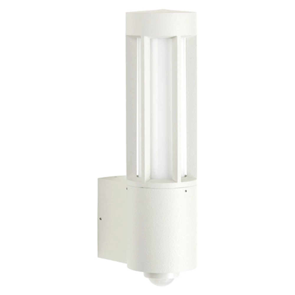 Buitenlamp met infrarood sensor Jail wit