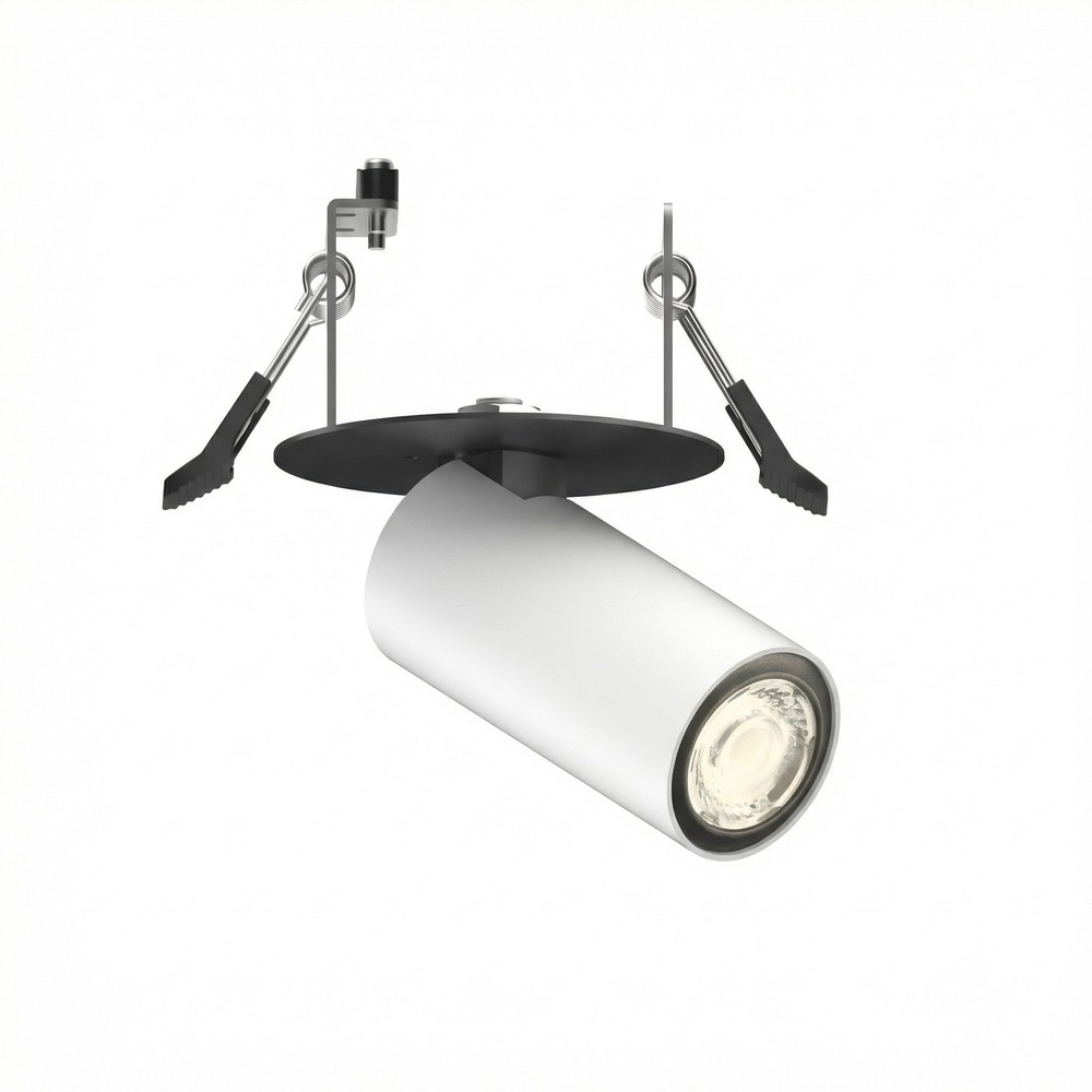 Inbouw spot Tevo Mini zwart met wit