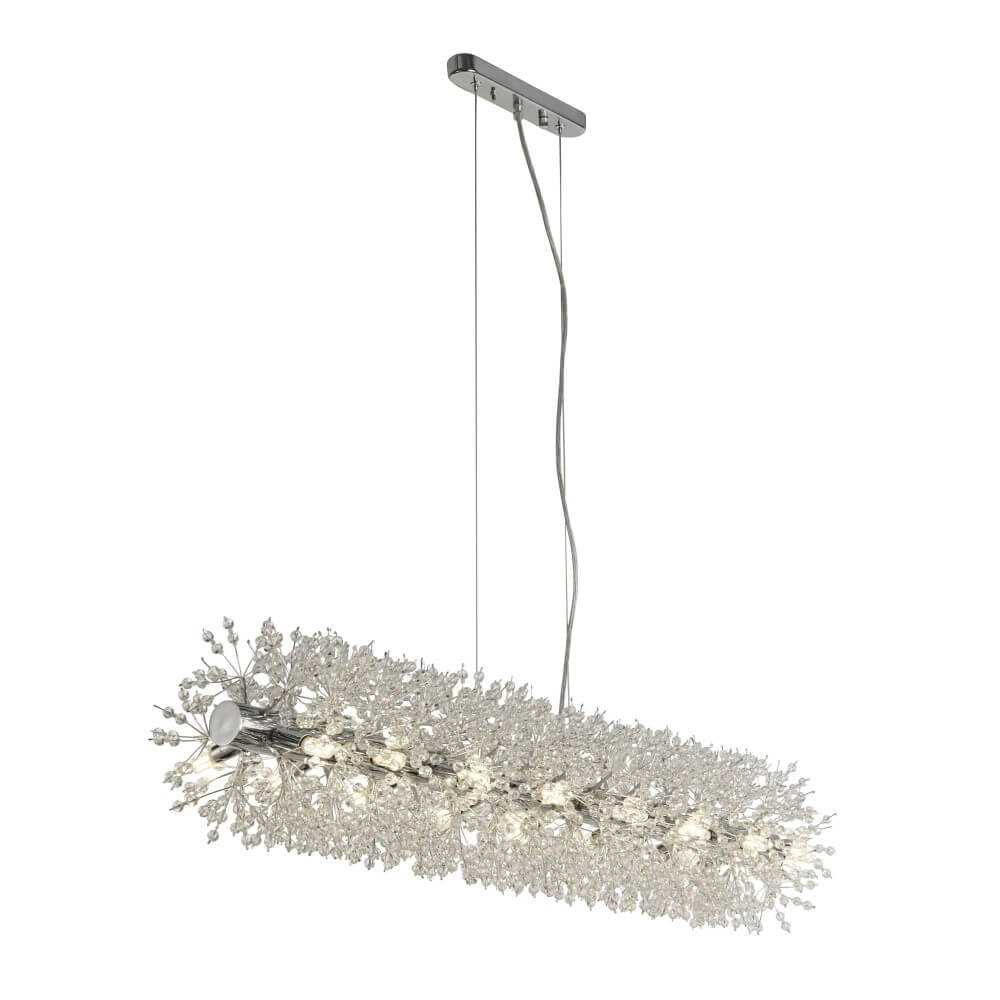 Design hanglamp Sunburst 1m chroom Searchlight 5053423250755