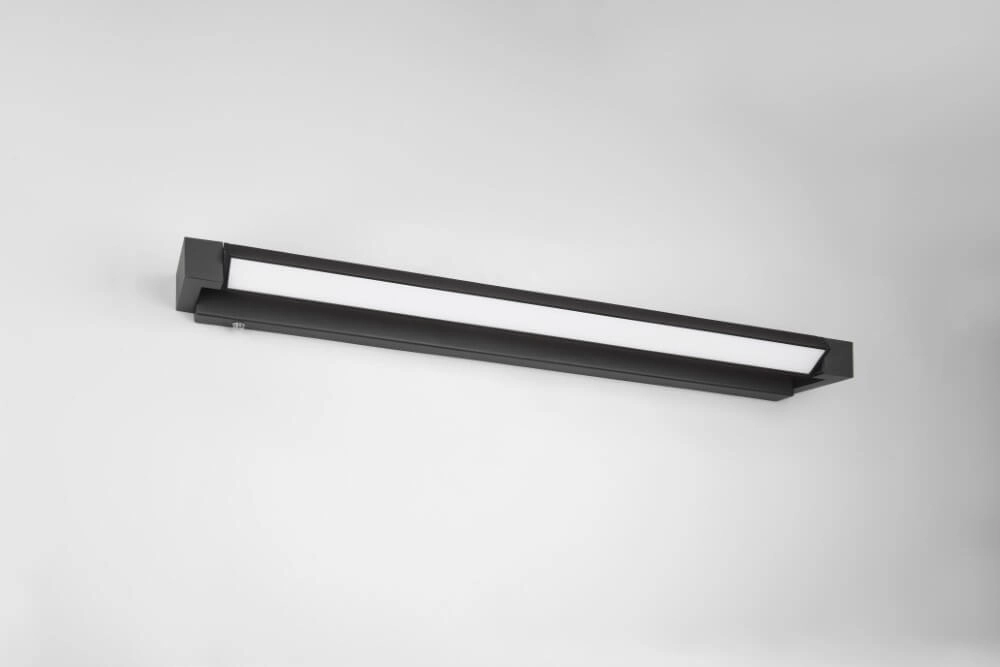 Led spiegellamp Fabrizio 80cm - zwart Trio 4017807616804