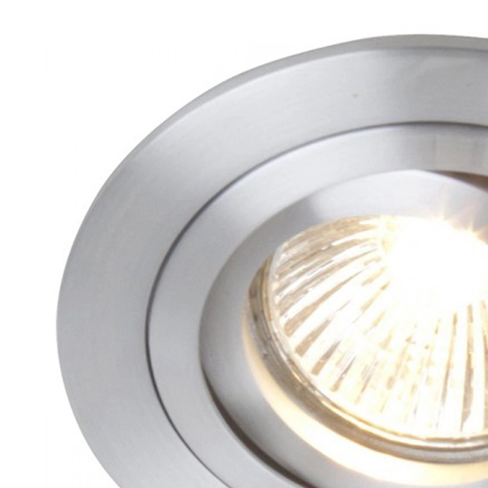 Inbouwspot Vespo Round 10cm metaalgrijs Steinhauer 8712746091885