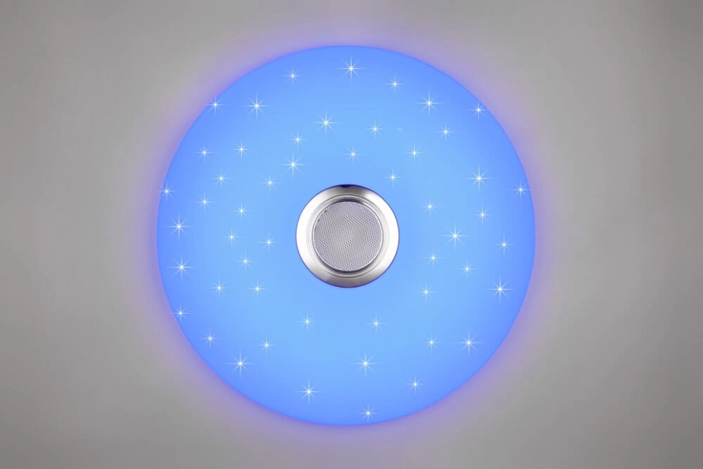 Plafondlamp Musica Ø 60cm met sterreneffect Trio 4017807619560