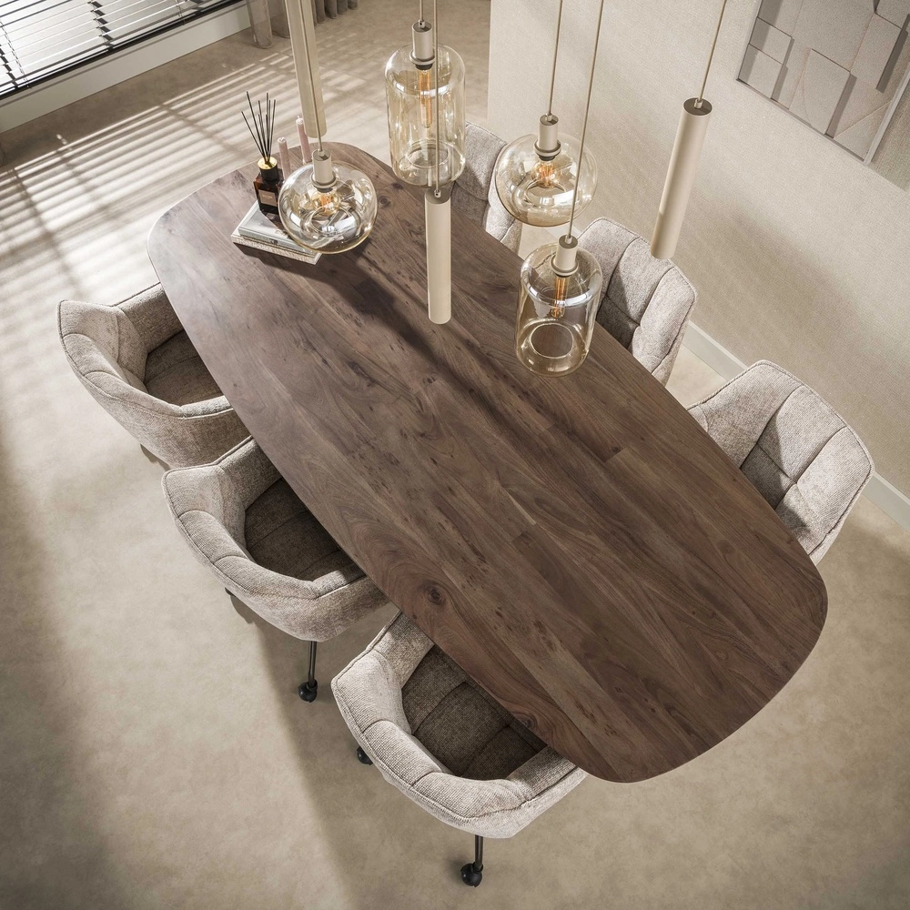 Eettafel hanglamp Serene 7-lichts - zand Lyora 8716803510920