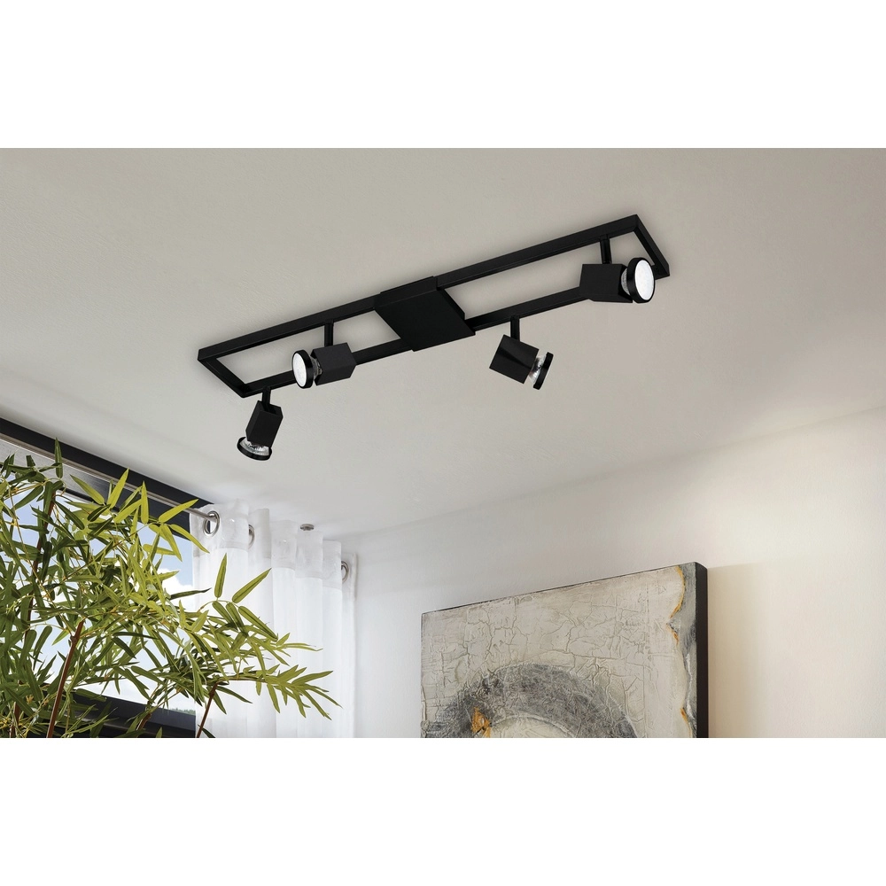 Led plafondlamp Zeraco 1 4x GU10 Eglo 9002759310721