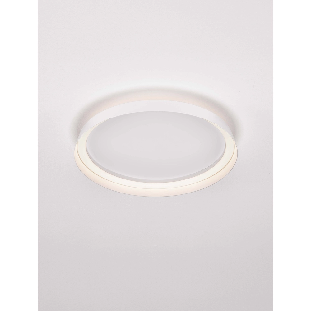 Design plafonniere Ormi Ø 45cm wit Lyora 5212017463081