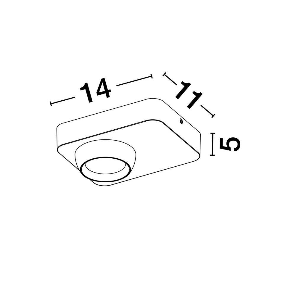 Plafondlamp Kedros wit Lyora 5212017464026